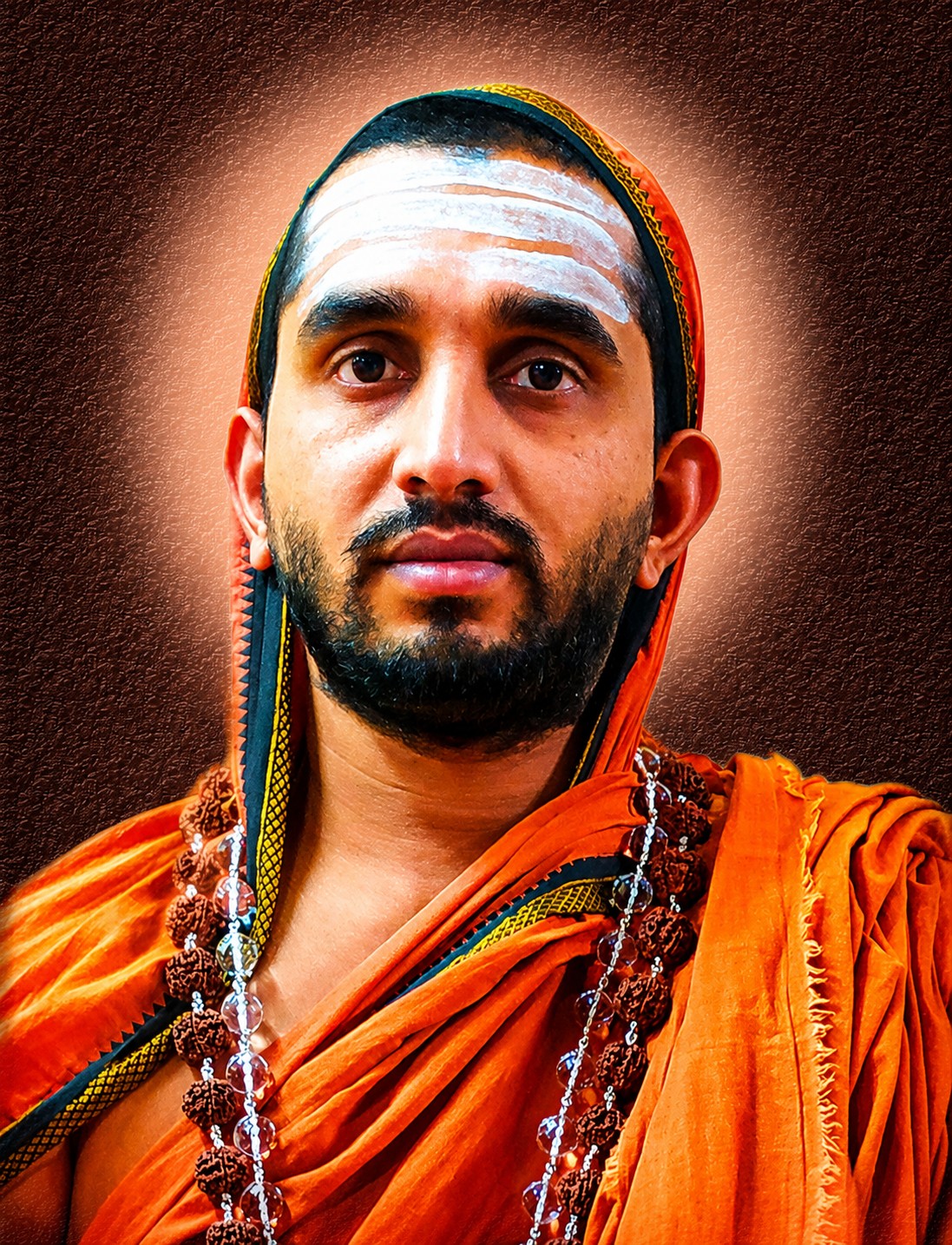 Vastrasamarpanam To Sri Sri Brahmananda Bharati Swamiji seva